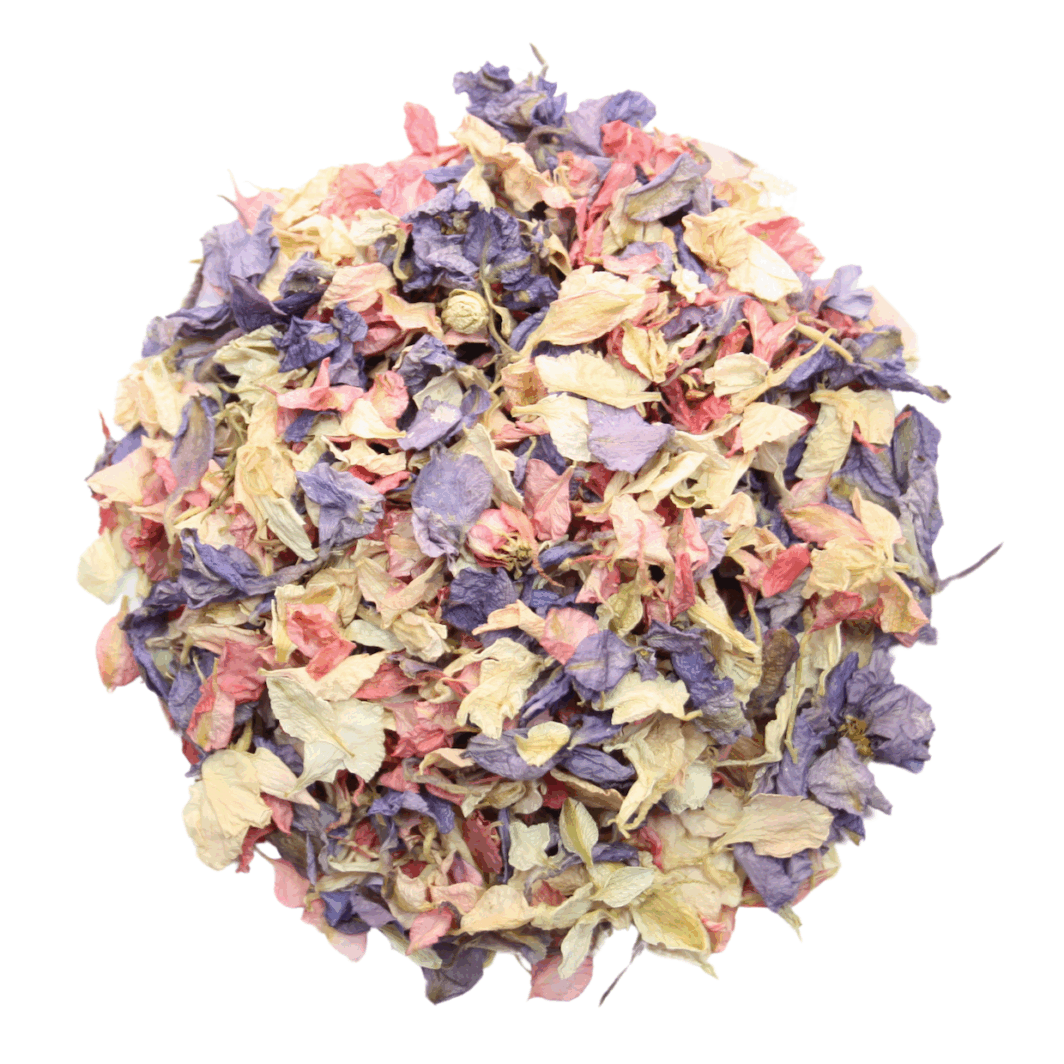 Mixed Larkspur Petals