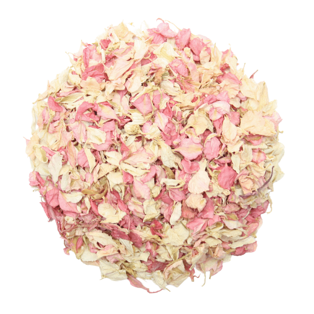 Blush pink Larkspur Petals