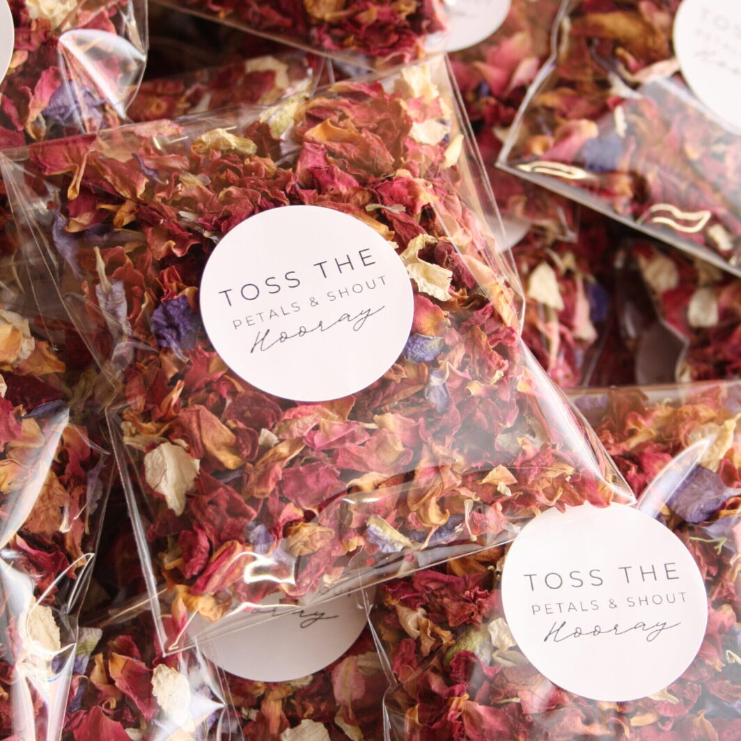 Hooray Style Non-Personalised Wildflower Confetti Packets