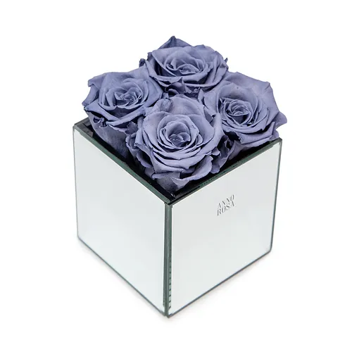 Grey Preserved Rose Box - Small