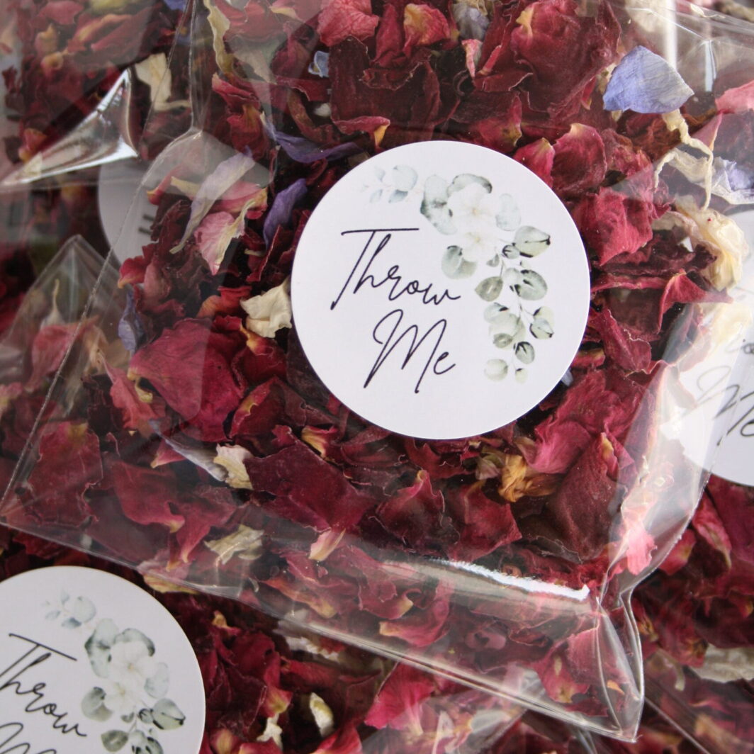 Throw Me Style Non-Personalised Wildflower Confetti Packets