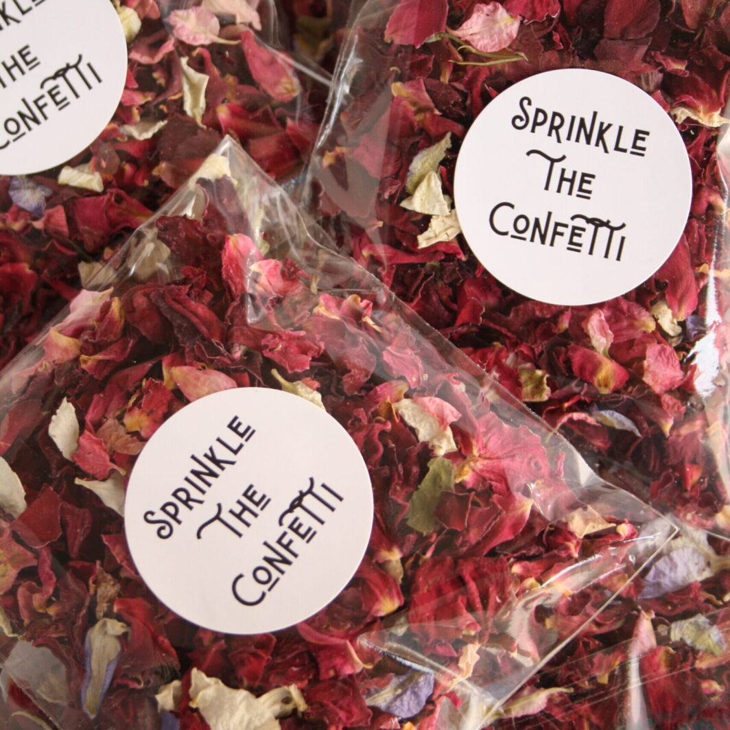 Sprinkle The Confetti Style Non-Personalised Wildflower Confetti Packets (V1)