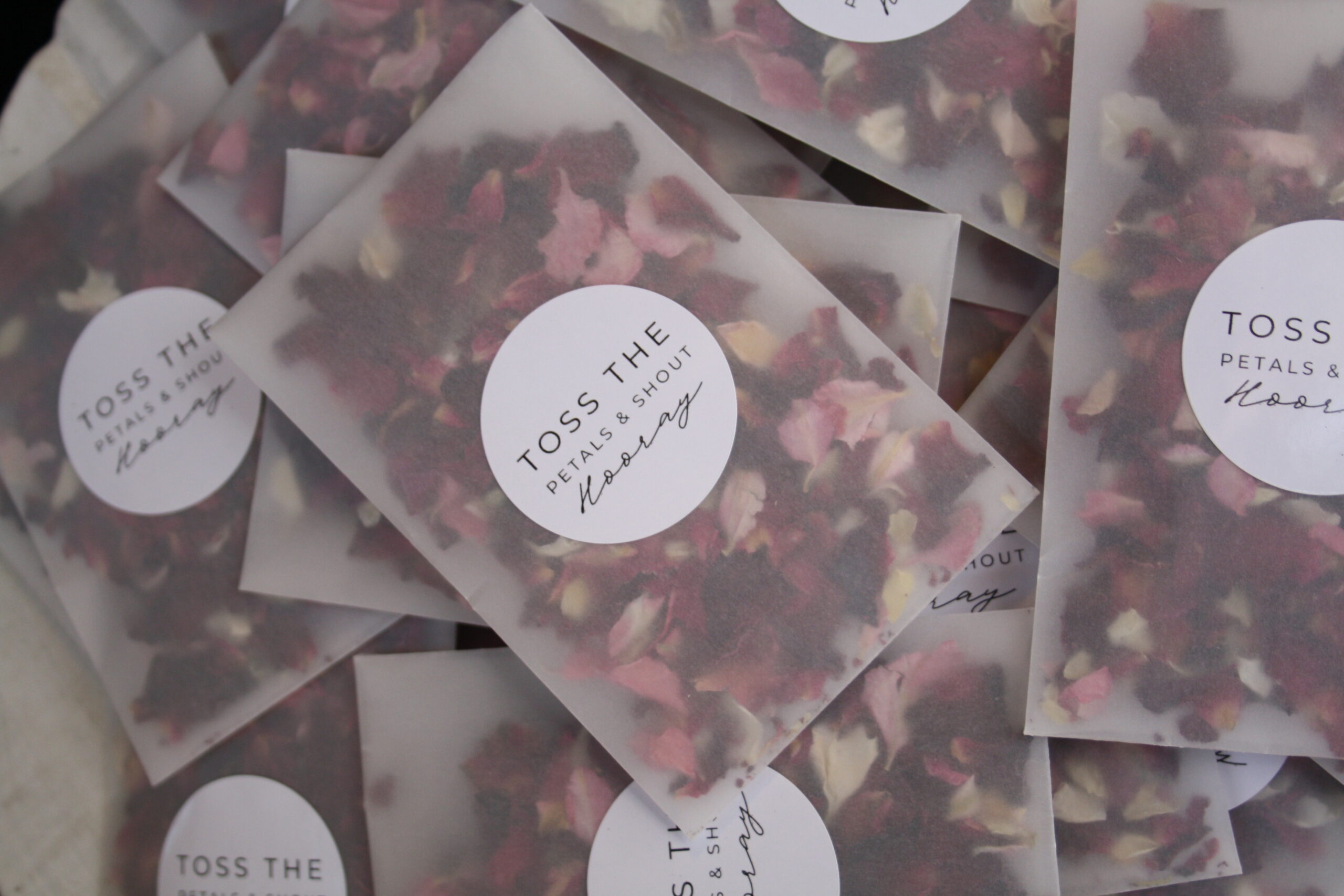 20 Biodegradable Confetti Petal Packets - Image 8