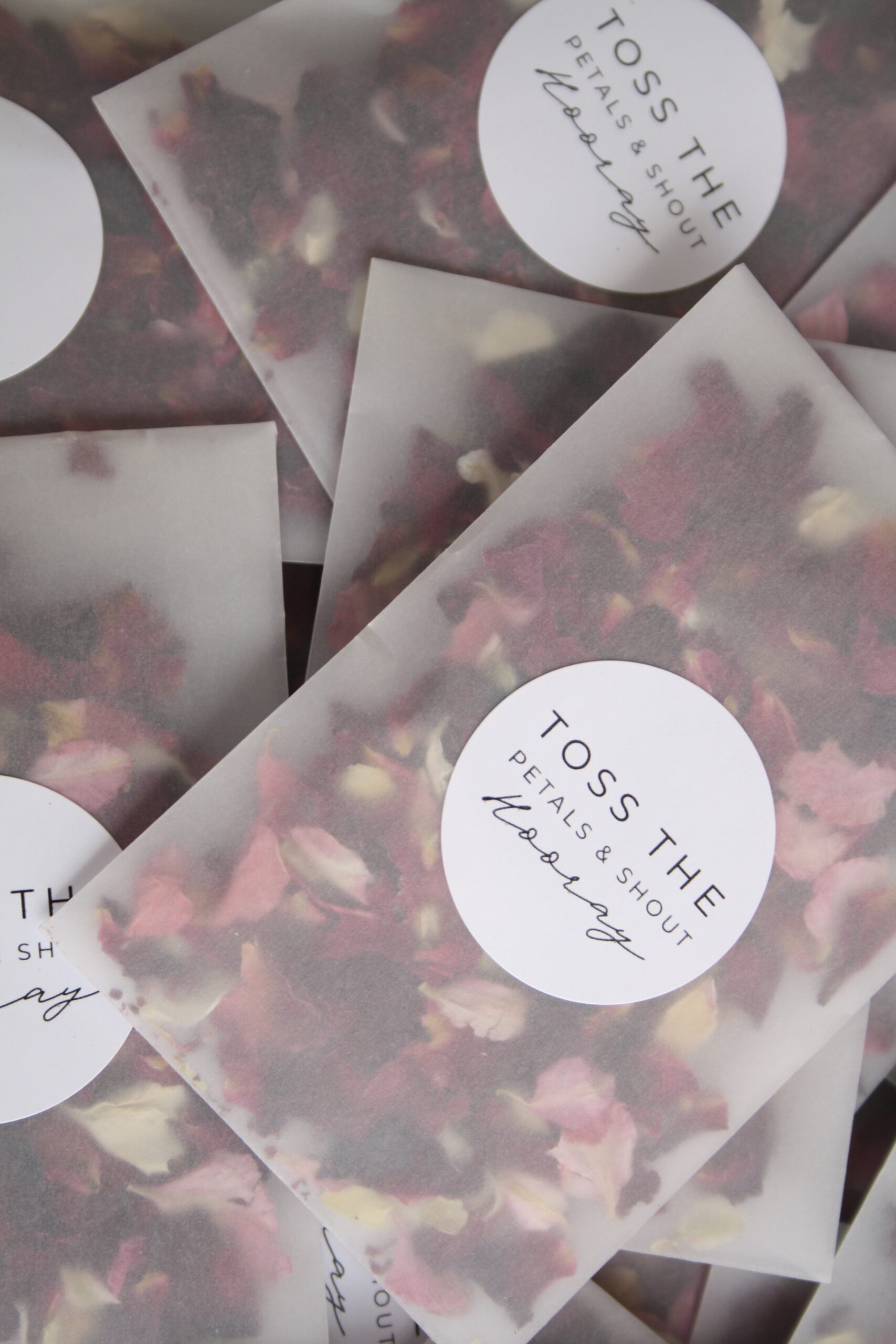 20 Biodegradable Confetti Petal Packets - Image 5