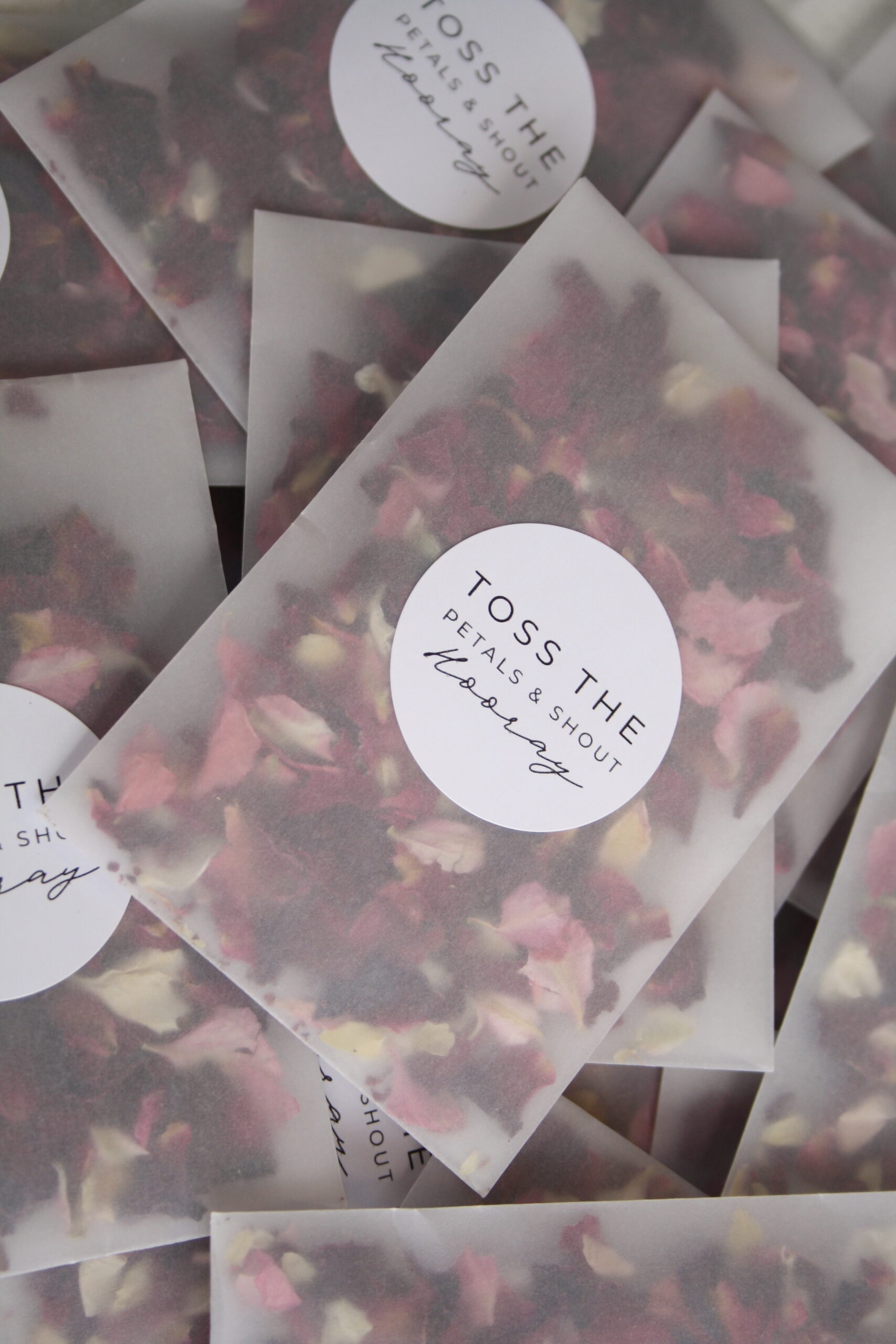 20 Biodegradable Confetti Petal Packets - Image 9