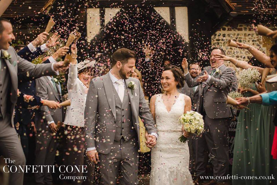 100% Biodegradable Larkspur Eco Friendly Wedding Confetti 100% Biodegradable Larkspur Eco Friendly Wedding Confetti
