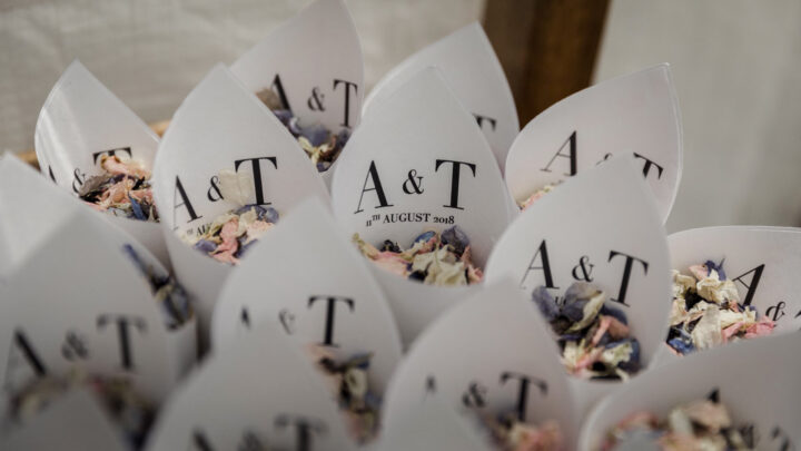 The PERFECT Cones for Wedding Confetti The PERFECT Cones for Wedding Confetti