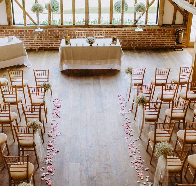 Rose Petals as Walkway Decor. Rose Petals as Walkway Decor.