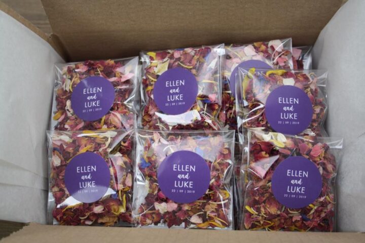 Personalised Wildflower Envelopes Ellen & Luke Personalised Wildflower Envelopes Ellen & Luke