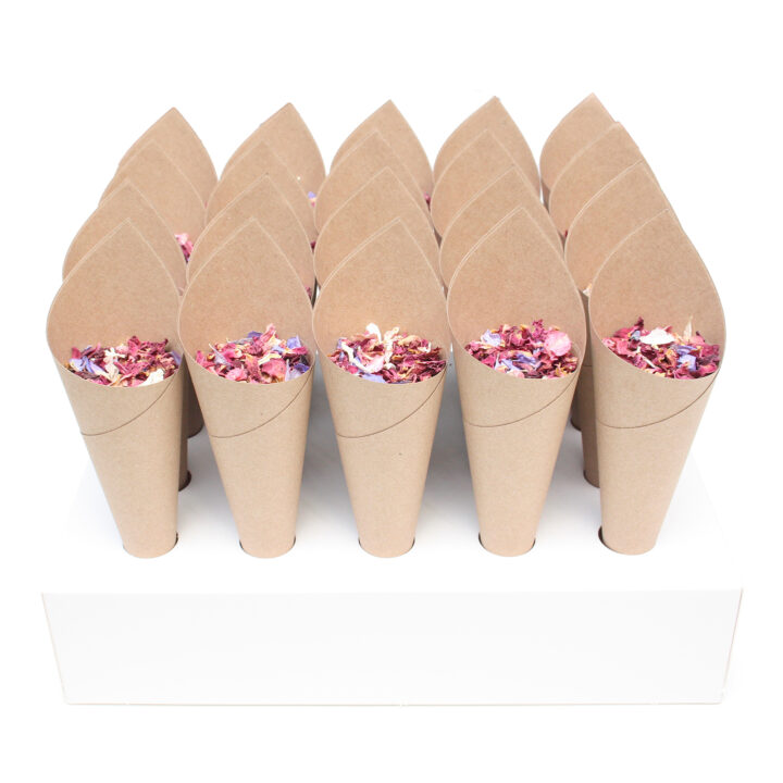 Wedding Essential Confetti Cone Package Wedding Essential Confetti Cone Package