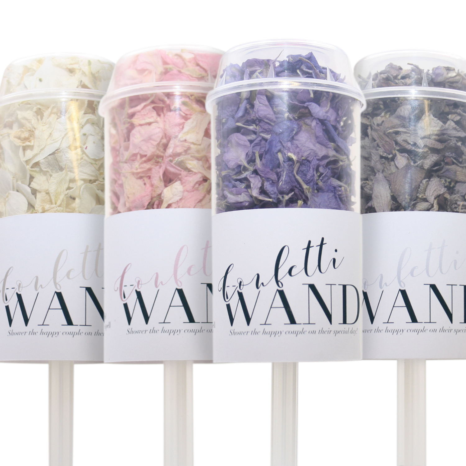 New Style Non-Personalised Confetti Wands New Style Non-Personalised Confetti Wands