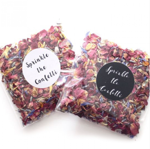 Wedding Wildflower Confetti Envelopes Wedding Wildflower Confetti Envelopes