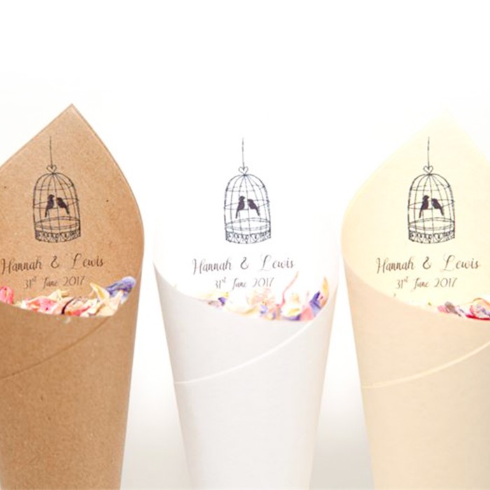 Tweet-heart Confetti Cones Tweet-heart Confetti Cones