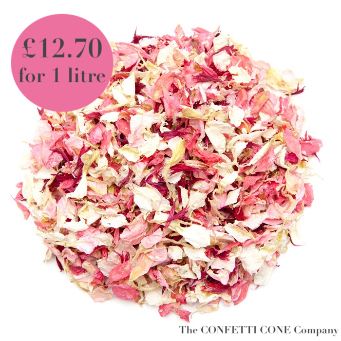 Biodegradable Blush Confetti Mix Biodegradable Blush Confetti Mix