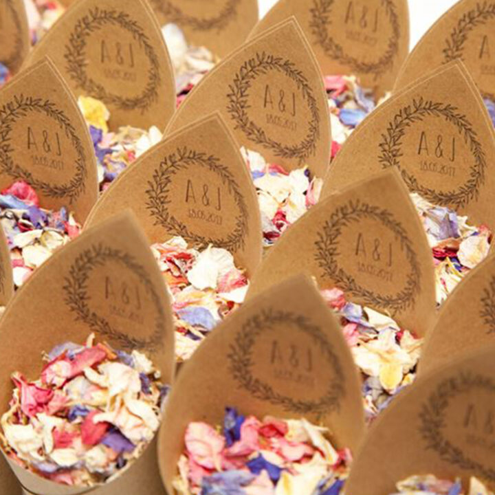 Boho Confetti Cones Boho Confetti Cones