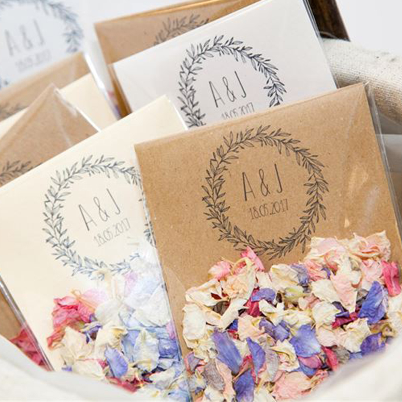 Boho Confetti Envelopes Boho Confetti Envelopes