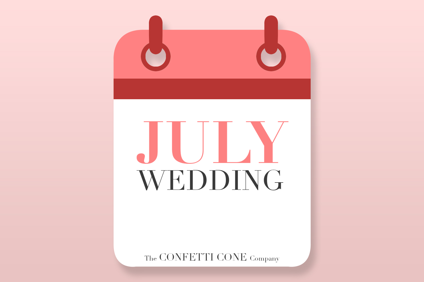 July Wedding With Biodegradable Wedding Confetti July Wedding With Biodegradable Wedding Confetti