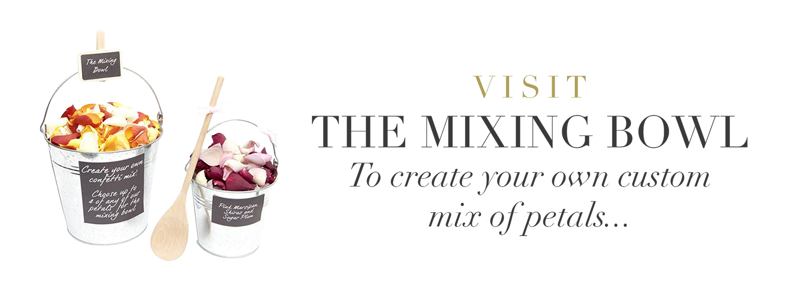 Create Your Own Biodegradable Wedding Confetti Mix Create Your Own Biodegradable Wedding Confetti Mix
