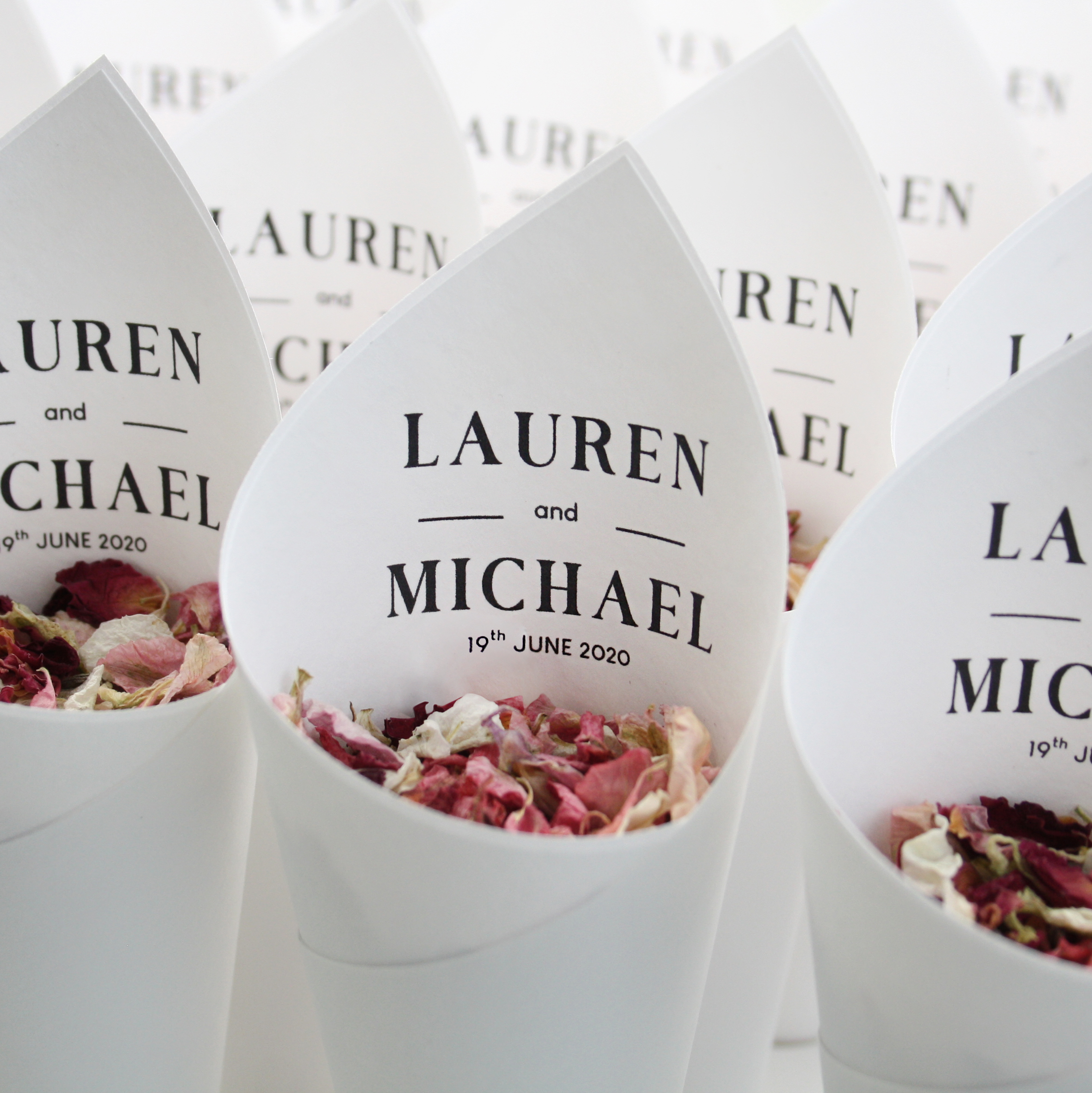 Prestige Confetti Cone Package Prestige Confetti Cone Package